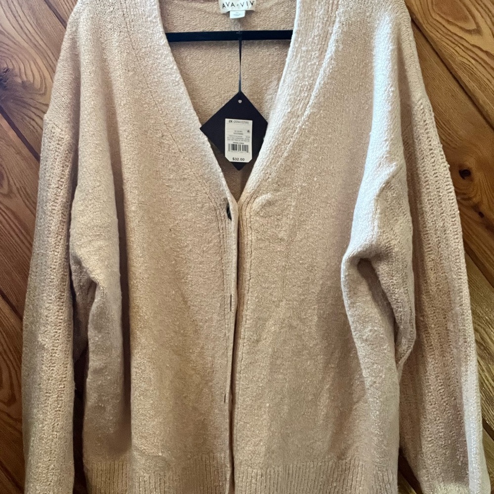 Women's Beige Cardigan